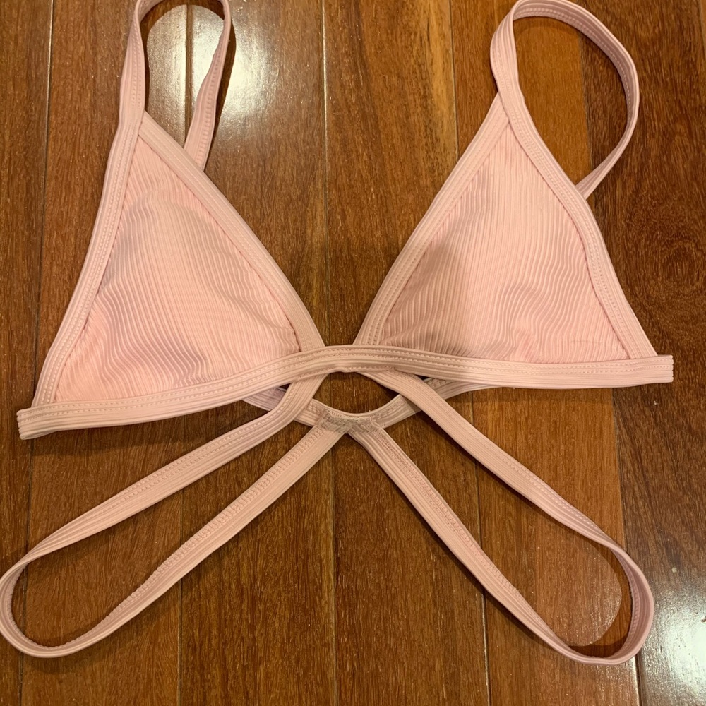 LA Hearts bikini top